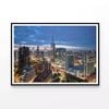 Skyline Of Milano Porta Nuova  Print 100% Australian Made 90x60cm  (Poster)