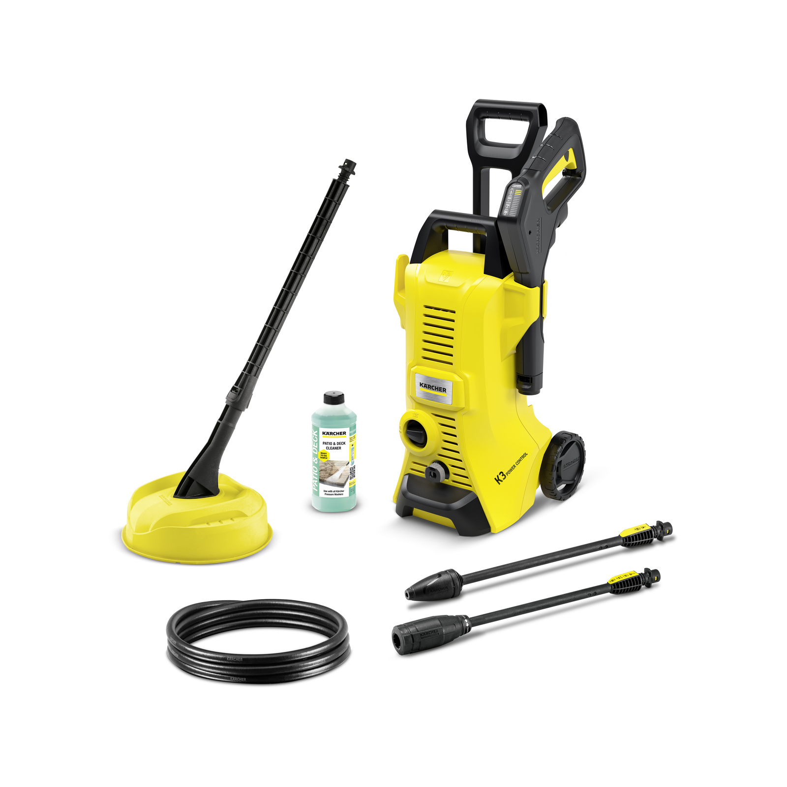 Karcher K3 Power Control High Pressure Washer and Home Kit
