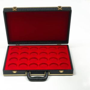 Deluxe Vinyl Traditional Snooker Ball Protective Carry Case