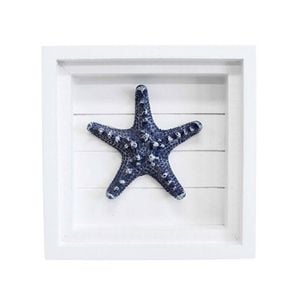 Mdf 16x16cm Wall Hanging Art Beachside Decorative Home Display Decor Assorted