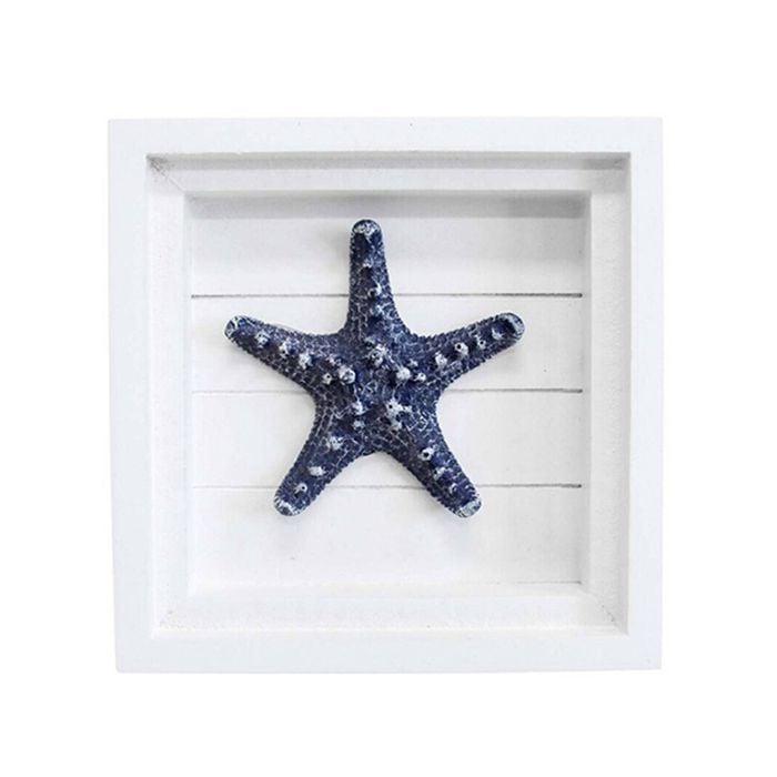 Mdf 16x16cm Wall Hanging Art Beachside Decorative Home Display Decor Assorted