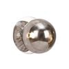 Lexi Lighting Odessa Molten Ripple Glass Led Wall Light With Chrome Base - Warm White/large