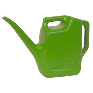 Hortico 1.5L Lime Green Plastic Watering Can