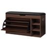ALFORDSON Shoe Cabinet Storage Rack Walnut