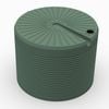 Clark Tanks 50000L Birch Grey Round Tank