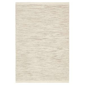 Loopsie-280cm X 190cm-taos Beige And White Wool Flatweave Rug
