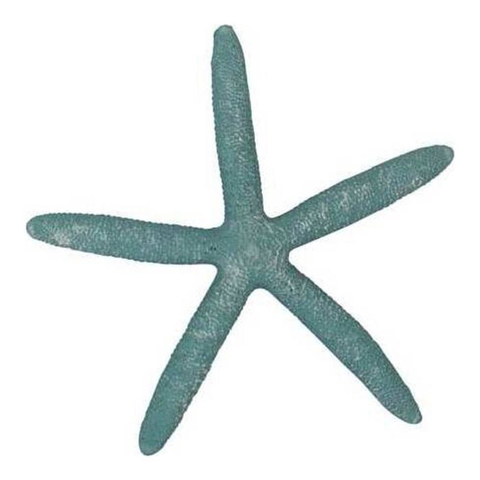 Decorative Resin 13cm Starfish Sculpture Figurine Display Tabletop Decor Aqua