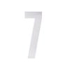 Sandleford 175mm White Self Adhesive Wheelie Bin Number 7
