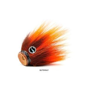 VMC Rapala Mustache Shallow 22g Fishing Jig Head With Bucktail Rig Butternut