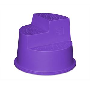 AgBoss Mount Ease Three Step Horse Mounting Block 150kg Capacity Purple