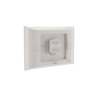 HPM 16A Aqua 1 Gang Flush Mount Switch - 1 Gang
