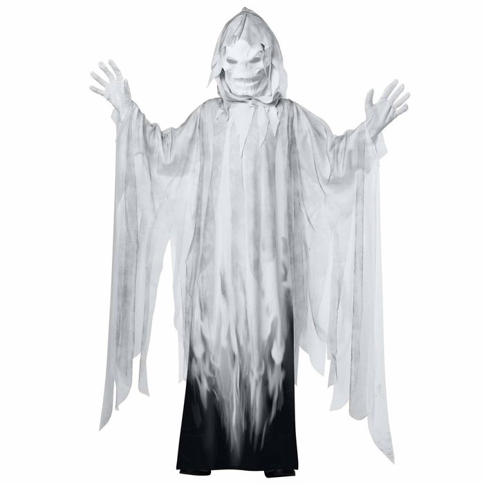 Evil Spirit Ghost Soul Phantom Spooky Haunted Halloween Child Boys Costume XL
