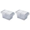 2PK Boyu Aquarium/Fish Tank Floating Fish Hatchery Double 9.5x20x10cm