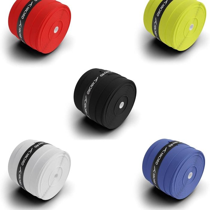 HUNDRED GTO 20 Badminton Racquet Overgrip Multicolor Pack of 5