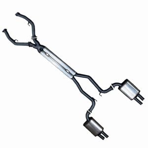 Hsv Ve/vf Exhaust 6.0l & 6.2l Sedan 3" Cat Back System - 3" | 2 Years | Black - 409 Stainless Steel