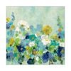 Artey | Midsummer Garden White Flowers - Stretched Canvas - Stretched Canvas - 64 x 64cm