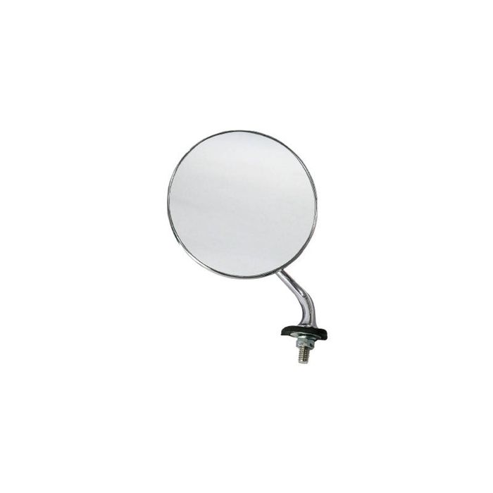 Lucas Style Stainless Steel Left Hand Wing Mirror