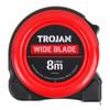 Trojan 8m Wide Blade Tape Measure