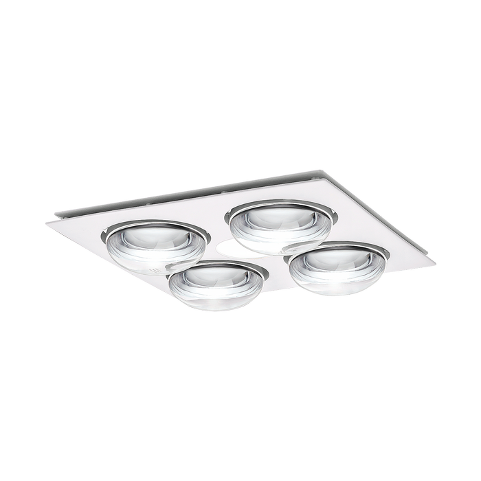 Martec 45W Forme 4 3-In-1 Bathroom Heater, Exhaust Fan And LED
