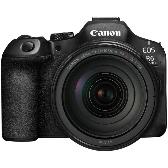 Canon Eos R6 Mark Iii Mirrorless Camera With Rf 24-105mm F/4 Lens