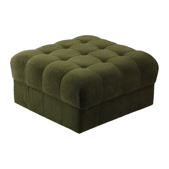 Oikiture 1 Seater Boucle Modular Ottoman
