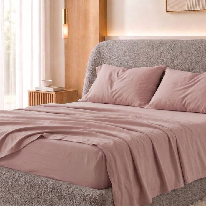 Royal Comfort Bamboo Blended Sheet & Pillowcase Set 1000TC Ultra Soft Bubble Bath Queen