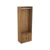 Lugna 2048 x 750 x 380mm Cove Hangrail 2 Door Storage Cabinet