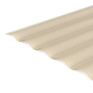 Suntuf 4.2m Cream Corrugated Polycarbonate Roofing