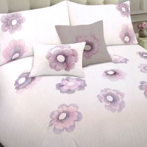 Bloomington Mollie Embroidery Polyester Cotton Quilt Cover Set Single