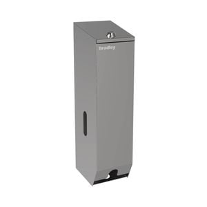 Bradley Stainless Steel Triple Toilet Roll Dispenser