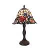 G&g Rose And Dragonfly Tiffany Table Lamp