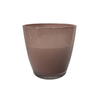 Marquee 13.5 x 13.5cm Pale Mauve Glass Pot Citronella Candle