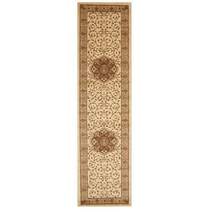 Bazaar 3 Ivory 400x80cm Rug