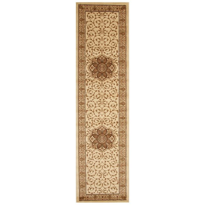 Bazaar 3 Ivory 400x80cm Rug