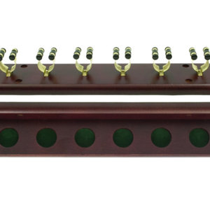 Pool Snooker Billiard Cue Rack Jarrah Holds 6 Sticks