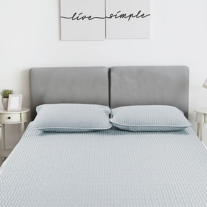 Dreamz 3PCS Washable Latex Cooling Fitted Mattress Topper King