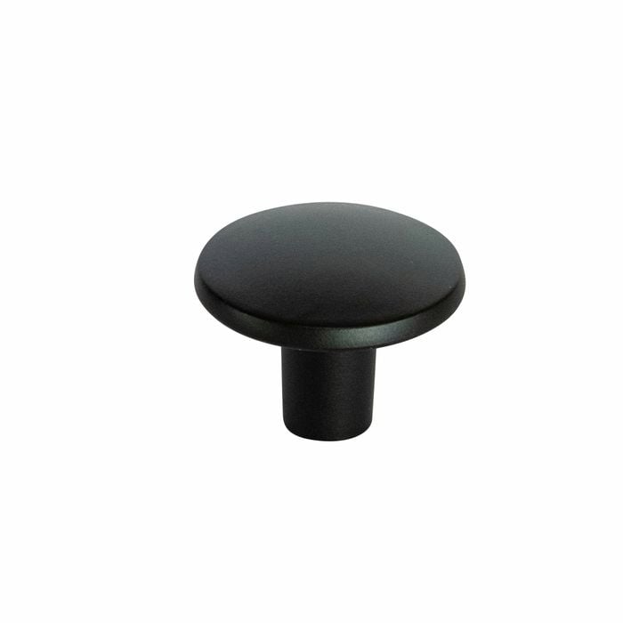 Taskmaster 30mm Matte Black Cabinet Knob