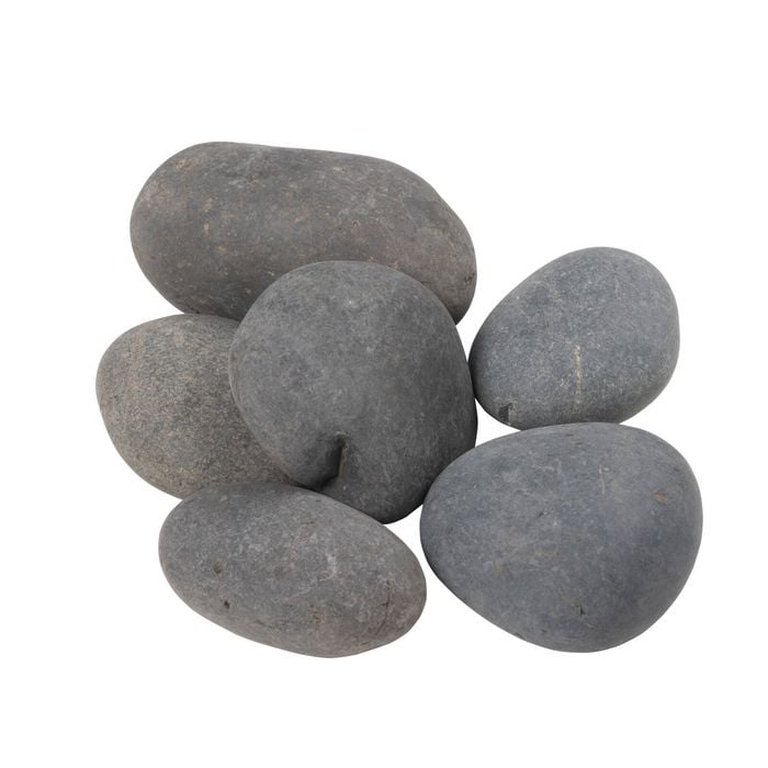 Tuscan Path 20kg 80-100mm Black River Pebbles
