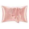 Catzon 2 Pcs 51 X 66cm Satin Pillowcases for Hair and Skin with Envelope Closure-Orange(S)