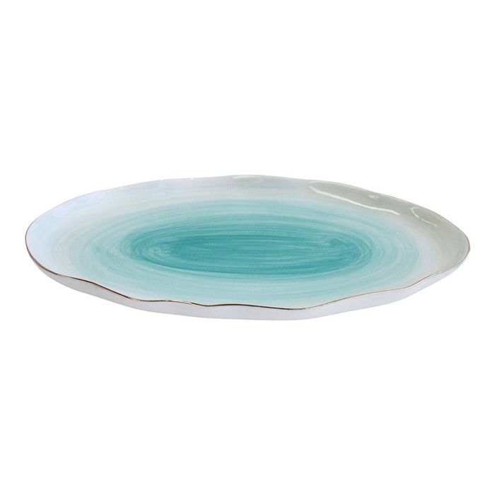 Artisan Ocean Ceramic 29.5cm Food Serving Plate/Decorative Dish Tableware Oval