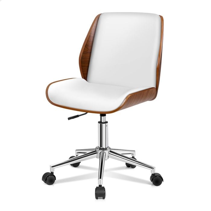 ALFORDSON Wooden Executive Office Chair White