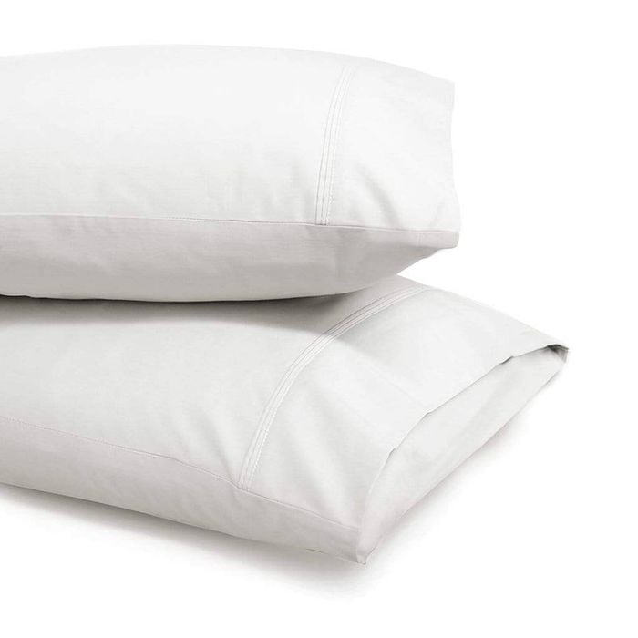 Ashton Pillow Case Pack King 53x90cm White Myhouse