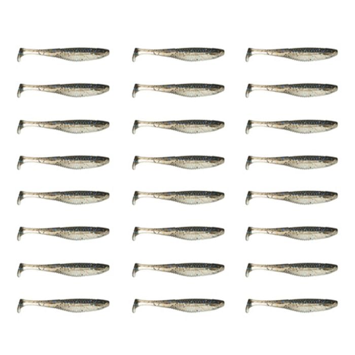 3x 8PK 2.75In Rapala Crush City The Suspect Plastic Fishing Lures - Baitfish