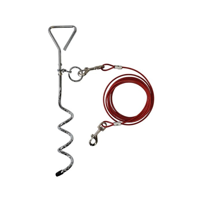 All Set Dog Stake And Cable