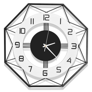 Silent Hanging Large Wall Clocks 42cm Modern Non Ticking Quartz