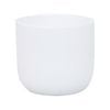 18 x 16cm White Medium Plain Ceramic Egg Pot