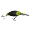 Profishent Chainsaw 65mm Crankbait Hard Body Fishing Lure Matt Chartreuse Black