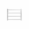 Commercial Square 4 Bar Brushed Stainless Steel PVD Heated Towel Rail