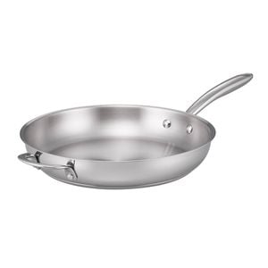 Raco Steel Essentials Stainless Steel Induction Open Frypan With Helper Handle 30cm