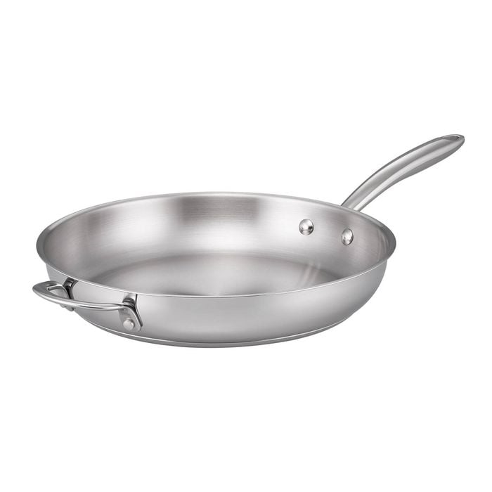 Raco Steel Essentials Stainless Steel Induction Open Frypan With Helper Handle 30cm